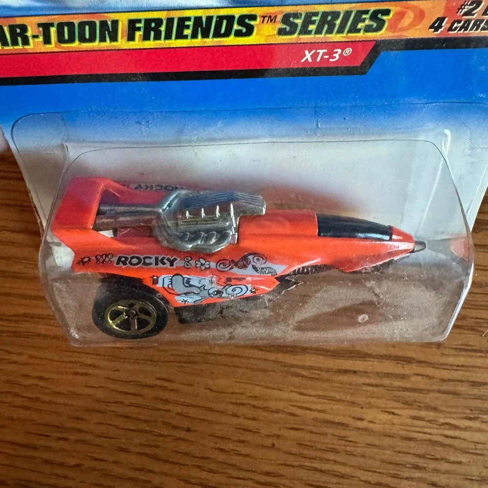 Hot Wheels XT-3 Car-Toon Friends Series #2/4 1999 Orange Diecast‎ Car